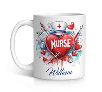 Taza De Té Corazón De Acuarela Taza Personalizada Ideal Tazas De Cafe Decorativa Tazas Desayuno Para Regalo Amigos Estudiantes 330Ml