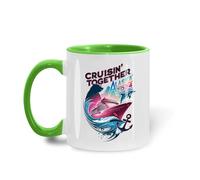 Taza De Té Crucero Juntos Por Alaska: Celebre El Recuerdo Del Crucero Por Alaska Taza Personalizada Premium Tazas De Cafe Clásico Tazas Desayuno Para Regalo Oficina Cumpleaños 330ML