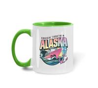 Taza De Té Crucero Juntos Por Alaska, Coleccionable Tazas Desayuno Ideal Tazas De Cafe Premium Taza Personalizada Para Uso Diario Oficina Regalo 330ML