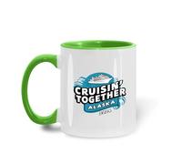 Taza De Té Crucero Juntos Por Alaska: Recuerdo De Crucero Por Alaska Para Viajeros Tazas De Cafe Ideal Taza Personalizada Clásico Tazas Desayuno Para Oficina Cumpleaños Regalo 330ML