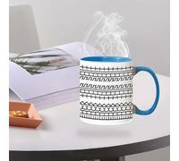 Taza de té de Fuck This Shit, Divertidas Tazas de café con Mensaje Oculto, Taza de té sarcástica, Divertida cerámica Amante del café, Divertida Taza de café de 11 onzas (Estilo H)