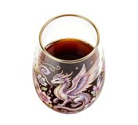 Taza de té de , taza de té estética portátil de vidrio decorativo | Taza de té de pájaro en relieve | para bebidas, hogar, interior, cocina, escritorio, oficina, jardín, mujeres, hombres