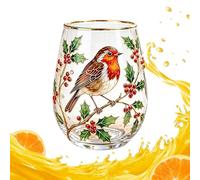 Taza de té de transparente de 14 onzas | Tazas de café de vidrio para restaurante, bebidas, batidos, jugo de leche, día de San Valentín, oficina, bar, cocina, whisky