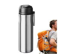 Taza de té de viaje, botella de infusión de té - Botellas aisladas para taza de té de 600 ml,Taza de café fría, botella de agua con infusor, vaso de viaje para deportes de escalada de montaña