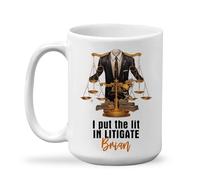Taza De Té Demanda De Abogado Personalizada Tazas Desayuno Decorativa Tazas De Cafe Ideal Taza Personalizada Para Regalo Oficina Cumpleaños 330ML