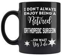 Taza De Té Disfrute Del Cirujano Ortopédico Jubilado Cirujano Ortopédico Jubilado Jubilados Abuela Negro Broma Taza Personalizada Ideal Tazas De Cafe Premium Tazas Desayuno Para 330ML