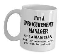 Taza De Té Divertido Para Gerente De Adquisiciones No Un Mago Decoración Escritorio Suministro Departamento De Investigación Departamento De Gestión Tazas De Cafe Ideal Tazas Desayuno Para 330ML