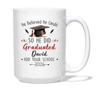 Taza De Té Él Creyó Que Podía, Así Que Lo Hizo. Se Graduó Para 330ML