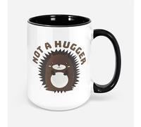 Taza De Té Erizo No Soy Un Abrazador Amante Del Puercoespín Animal Divertido Amante Del Erizo Introvertido Persona Antisocial Presente Ideal Tazas De Cafe Tazas Desayuno Para 330Ml
