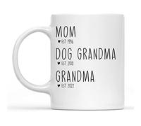 Taza De Té First Time Grandma Taza Personalizada Decorativa Tazas De Cafe Premium Tazas Desayuno Para Todas Las Ocasiones Oficina Cumpleaños 300ML