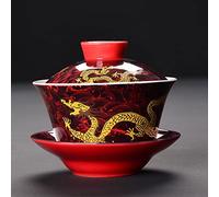 taza de té gaiwan, Taza de té china porcelana Gaiwan, sopera 200ml(Tea Tureen1)