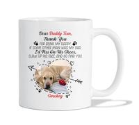 Taza De Té Gracias Por Ser Mi Papá Si Algún Otro Hombre Fuera Mi Papá, Papá Perro Personalizado Tazas Desayuno Decorativa Tazas De Cafe Premium Taza Personalizada Para Regalo 330Ml