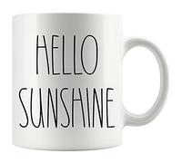 Taza De Té Hola Sol Tazas Desayuno Ideal Tazas De Cafe Decorativa Taza Personalizada Para Regalo Uso Diario Oficina 330Ml