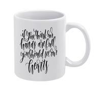 Taza De Té If You Think Our Hands Are Full You Should See Our Hearts Tazas De Cafe Premium Tazas Desayuno Clásico Taza Personalizada Para Cumpleaños Uso Diario Oficina 300ML
