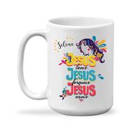 Taza De Té Jesús Personalizado Ama, Perdona, Salva Taza Personalizada Clásico Tazas De Cafe Decorativa Tazas Desayuno Para Todas Las Ocasiones Cumpleaños Oficina 330ML