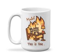Taza De Té Mapache Divertido Personalizado Taza Personalizada Clásico Tazas De Cafe Decorativa Tazas Desayuno Para Todas Las Ocasiones Regalo Oficina 330ML