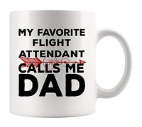 Taza De Té Mis Favoritos Me Llaman Papá, Asistente De Vuelo, Mejor Día Del Padre, Graduación, Estudiante, El Más Increíble. Taza Personalizada Tazas De Cafe Ideal Tazas Desayuno Para 330ML