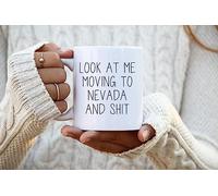 Taza De Té Moving To Nevada Moving To Nevadamoving To Nevada Moving To Nevada Moving Away Tazas Desayuno Clásico Tazas De Cafe Ideal Taza Personalizada Para Uso Diario Cumpleaños 300ML