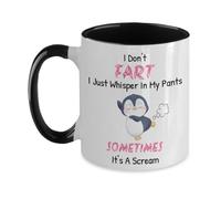 Taza De Té No Me Tiro Pedos, Solo Susurro En Mis Pantalones. A Veces Es Un Grito. Feliz. Taza Personalizada Ideal Tazas De Cafe Decorativa Tazas Desayuno Para Cumpleaños Uso Diario Regalo 330Ml