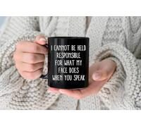 Taza De Té No Puedo Ser Considerado Responsable Taza Personalizada Clásico Tazas De Cafe Divertido Tazas Desayuno Para Uso Diario Cumpleaños Oficina 330ML