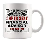 Taza De Té Nunca Soñé Con Crecer, Un Asesor Financiero Súper Sexy, Aquí Lo Estoy Rompiendo, Invirtiendo, Contable, Analista De Ayuda, La Graduación Tazas Desayuno Tazas De Cafe Para 330ML