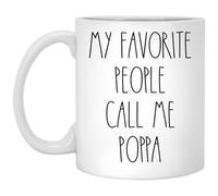Taza De Té Papá - Mis Personas Favoritas Me Llaman Papá Taza Personalizada Clásico Tazas De Cafe Decorativa Tazas Desayuno Para Cumpleaños Oficina Regalo 330Ml