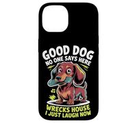 Taza de té para amantes de los perros, mujeres y hombres, linda raza pequeña, humor atrevido para mascotas Carcasa para iPhone 14