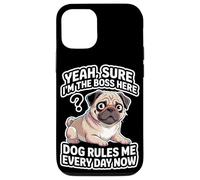 Taza de té para amantes de los perros, mujeres y hombres, linda raza pequeña, humor atrevido para mascotas Carcasa para iPhone 12/12 Pro