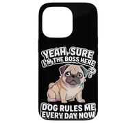Taza de té para amantes de los perros, mujeres y hombres, linda raza pequeña, humor atrevido para mascotas Carcasa para iPhone 13 Pro