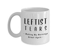 Taza De Té Partido Republicano De Derecha Conservador Partidario Votante Candidato Día De Elecciones Opinión Política Humor Izquierdista Lágrimas Tazas Desayuno Tazas De Cafe Ideal Para 330ML