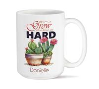 Taza De Té Personalizado Crecemos Cuando Las Cosas Se Ponen Difíciles Taza Personalizada Clásico Tazas Desayuno Decorativa Tazas De Cafe Para Oficina Todas Las Ocasiones Cumpleaños 330ML