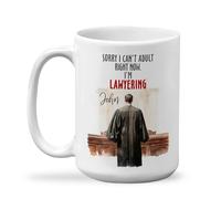 Taza De Té Personalizado Soy Abogado Taza Personalizada Ideal Tazas De Cafe Decorativa Tazas Desayuno Para Oficina Regalo Cumpleaños 330ML