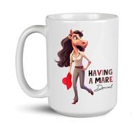 Taza De Té Personalizado Tener Un Caballo Tazas De Cafe Decorativa Taza Personalizada Clásico Tazas Desayuno Para Regalo Todas Las Ocasiones Oficina 330ML