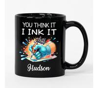 Taza De Té Personalizado. Tú Lo Piensas, Yo Lo Entinto Para 330ML
