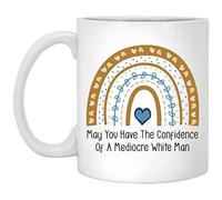 Taza De Té Que Tengas La Confianza De Un Hombre Mediocre, Arcoíris Tazas Desayuno Decorativa Tazas De Cafe Clásico Taza Personalizada Para Oficina Cumpleaños Uso Diario 330Ml