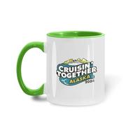 Taza De Té Recuerdo De Crucero Por Alaska Crucero Juntos Tazas Desayuno Clásico Tazas De Cafe Divertido Taza Personalizada Para Regalo Cumpleaños Oficina 330ML