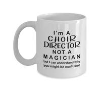 Taza De Té Soy Director De Coro De La Iglesia, Director De Música, Líder De Banda Profesional, Director De Coro, Miembro Del Club Musical Glee. Tazas Desayuno Tazas De Cafe Para 330ML