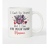 Taza De Té Soy Estúpido Puedo Arreglar Tu Cabello Para 330ML