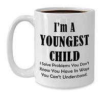 Taza De Té Soy Un Niño Pequeño Para La Reunión Familiar De Cumpleaños De Mi Hijo Menor Taza Personalizada Divertido Tazas De Cafe Premium Tazas Desayuno Para Cumpleaños Oficina 330ML