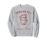 Taza de té Spilled Tea Social Club Vintage Coquette Girlycore Sudadera