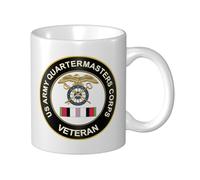 Taza De Té Veterano De Afganistán Del Cuerpo De Intendencia Del Ejército De Los Ee. Uu. Taza Personalizada Clásico Tazas De Cafe Decorativa Tazas Desayuno Para Cumpleaños Uso Diario Regalo 330Ml