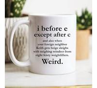 Taza De Té Yo Antes De E Profesor De Inglés Gramática Profesor De Inglés Lector Taza Personalizada Ideal Tazas De Cafe Decorativa Tazas Desayuno Para Cumpleaños Oficina Uso Diario 330Ml