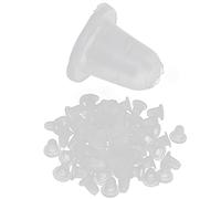 Taza de Tinta, 100 Piezas Desechables de Silicona Microblading Pigment Cups Tattoo Ink Cups Pigmento de Maquillaje Soporte Desechable Pigmento de Tatuaje Holder(Copa pequeña de silicona blanda)