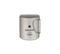 Taza de titanio de doble pared Snow Peak 220 220 ml Unisex