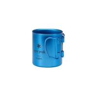 Taza de titanio de doble pared Snow Peak 450 450 ml Unisex