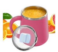 Taza de tranvía de café | Tapa de acero inoxidable a prueba de fugas de 450 ml | Taza de café térmica portátil para bebidas frías y calientes para el hogar, oficina, camping y deportes