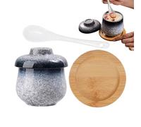 Taza De Vapor Cerámica | 250ml Olla Pequeña De Porcelana Impermeable Para Sopa | Cacerola de Cocina para Hacer Flan de Huevo,para Huevo, Verduras, Sopas, Postres y Aperitivo