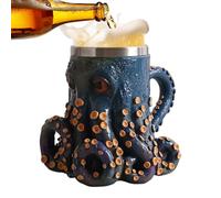 Taza de viaje - 160 ml de platos tazas seguras para beber | 13x7.5x12cm Diseño Artístico Apelación hecha a mano resina taza de café,for Hot Cold Ice Water Juice Latte Tea Beer Madre Papá