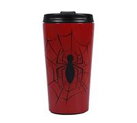 Half Moon Bay 74790007104 Taza de Viaje metálica Spiderman, cerámica