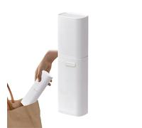 Taza de viaje para cepillarse los dientes | Soporte portátil para pasta de dientes con vidrio de dientes desmontable, organizadores de artículos de tocador para expedición, viajes, viajes de